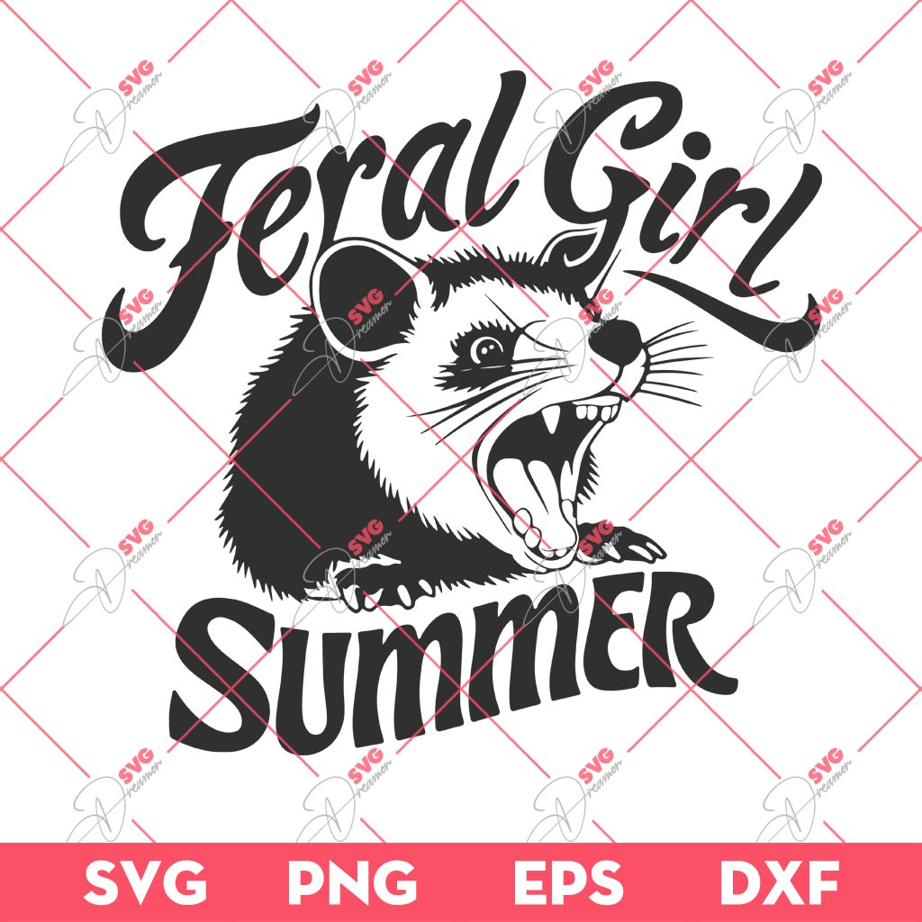 Funny Feral Girl Summer Opossum Meme SVG PNG, Funny Opossum Meme SVG, Feral Girl Summer SVG 1 Funny Feral Girl Summer Opossum Meme SVG PNG, Funny Opossum Meme SVG, Feral Girl Summer SVG