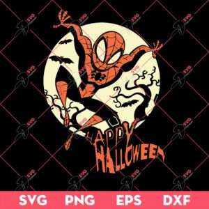 Halloween Spider Man SVG PNG, Superhero Halloween SVG PNG