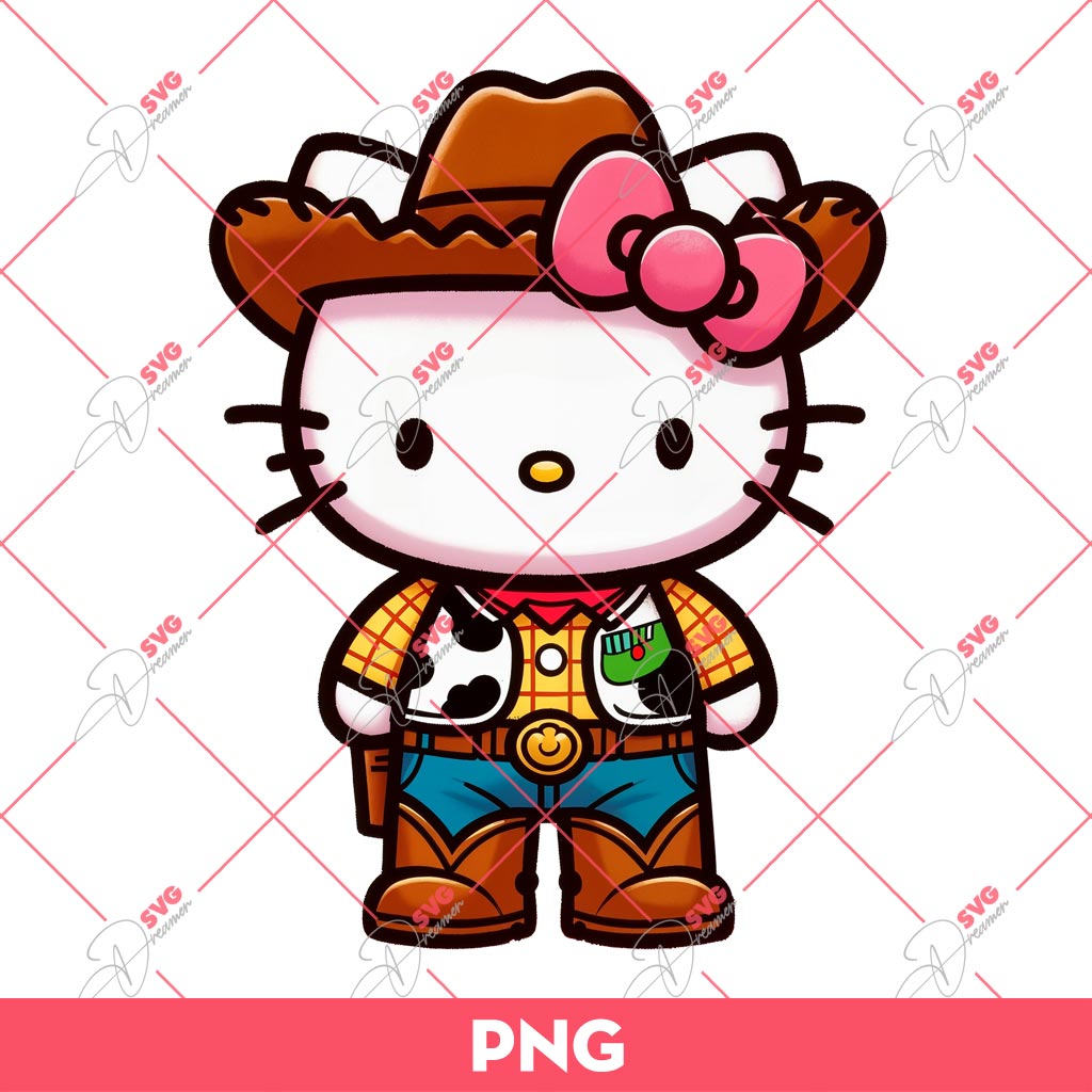 Hello Kitty Woody PNG, Kitty Toy Story PNG 2 Hello Kitty Woody PNG, Kitty Toy Story PNG