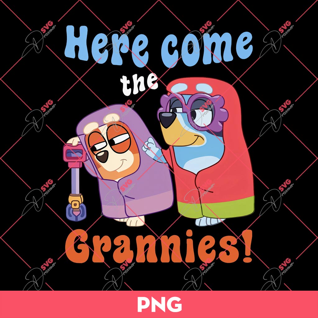 Here Come The Grannies Bluey PNG, Bluey Friends PNG, Bluey Bandit Heeler PNG 1 Here Come The Grannies Bluey PNG, Bluey Friends PNG, Bluey Bandit Heeler PNG