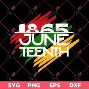Juneteenth 1865 SVG, Black History SVG PNG, Black Live Matter SVG PNG