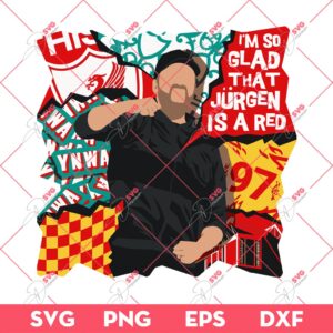 Jurgen Is A Red SVG, Jurgen Klopp SVG PNG EPS DXF