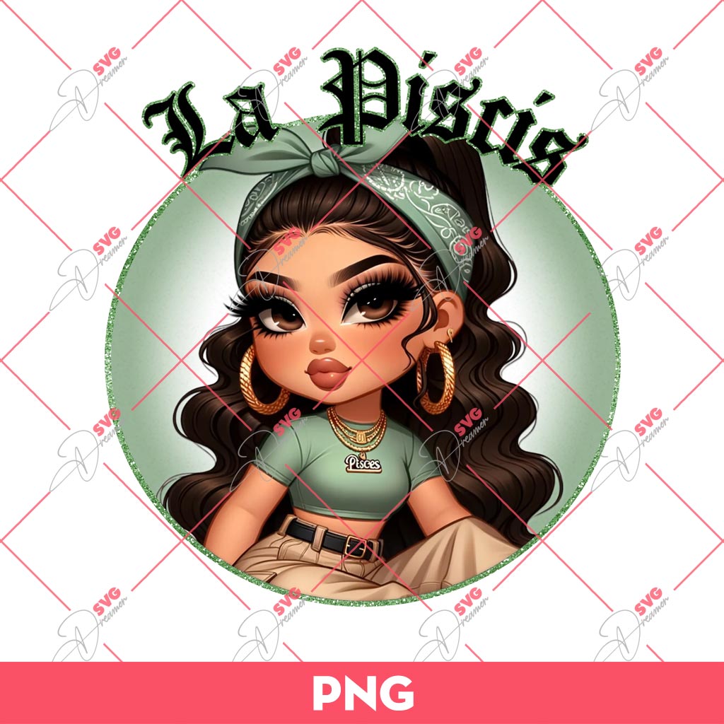 La Piscis Chicana Girl PNG, Cute Latina Girl PNG, Zodiac Signs Girl PNG 1 La Piscis Chicana Girl PNG, Cute Latina Girl PNG, Zodiac Signs Girl PNG