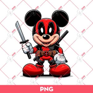 Mickey Deadpool PNG, Deadpool Mickey Mouse PNG