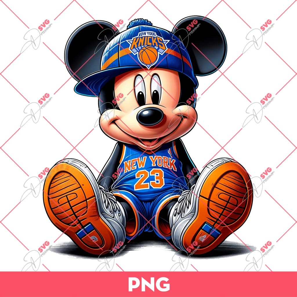 Mickey Mouse New York Knicks Basketball PNG, Mickey Knicks PNG 1 Mickey Mouse New York Knicks Basketball PNG, Mickey Knicks PNG