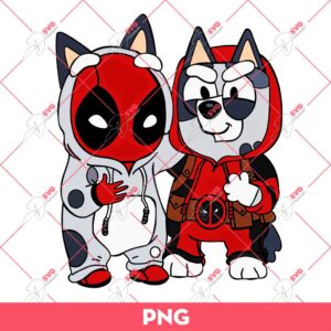 Bundle Bluey Stitch Deadpood Wolverine PNG, Bundle Deadpool Bluey Wolverine PNG 11 Muffin Deadpool PNG, Bluey Deadpool And Muffin PNG, Bluey PNG