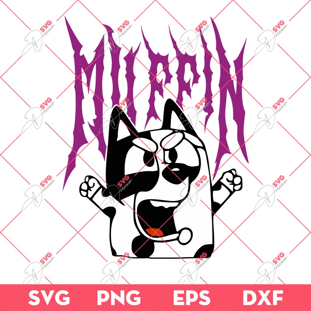 Muffin Metal Bluey Dog SVG PNG, Muffin Dod SVG, Bluey SVG PNG EPS DXF 1 Muffin Metal Bluey Dog SVG PNG, Muffin Dod SVG, Bluey SVG PNG EPS DXF