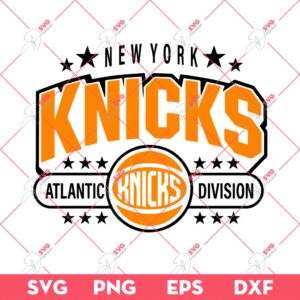 New York Knicks Atlantic Division SVG PNG, NY Knicks Basketball SVG PNG