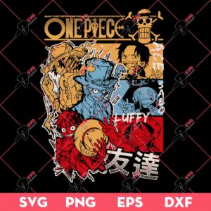 One Piece SVG PNG EPS DXF, Manga Anime SVG