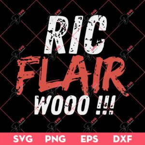 Ric Flair Woo SVG PNG, Vintage Ric Flair SVG PNG EPS DXF