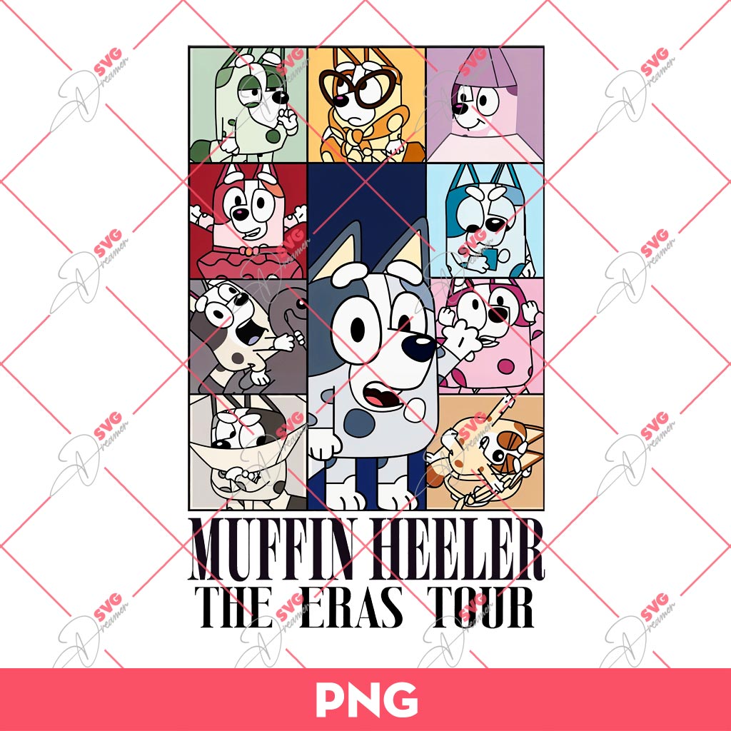 Muffin Heeler The Eras Tour PNG, Bluey Muffin Bingo Eras Tour PNG, Bluey PNG 1 Muffin Heeler The Eras Tour PNG, Bluey Muffin Bingo Eras Tour PNG, Bluey PNG