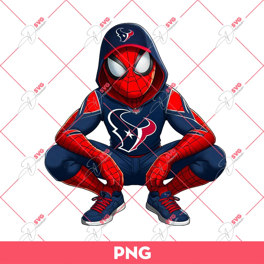 Spiderman Houston Texans PNG, Spiderman NFL Football PNG 1 Spiderman Houston Texans PNG, Spiderman NFL Football PNG