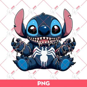 Stitch x Venom PNG, Stitch Costume Venom PNG