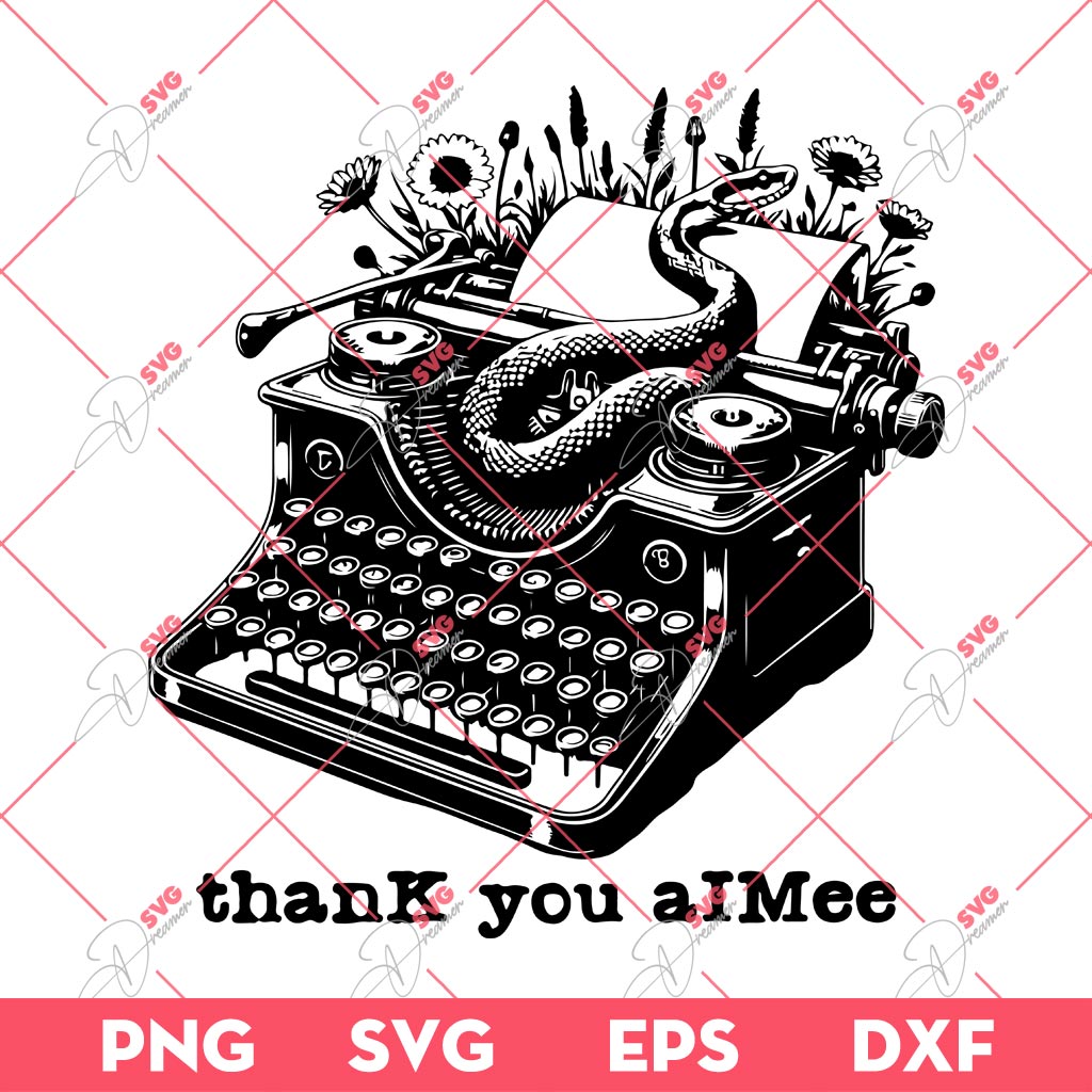 Thank You Aimee SVG, Taylor Swift The Tortured Poets Department SVG, TTPD Swiftie SVG 1 Thank You Aimee SVG, Taylor Swift The Tortured Poets Department SVG, TTPD Swiftie SVG