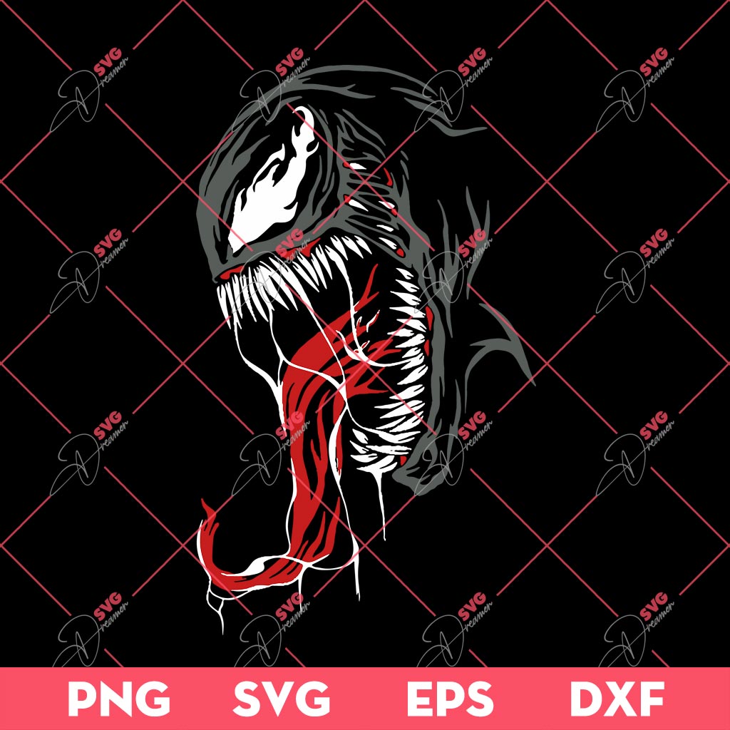 Venom SVG, Eddie Brock Symbiote SVG, Marvel Venom SVG PNG EPS DXF 1 Venom SVG, Eddie Brock Symbiote SVG, Marvel Venom SVG PNG EPS DXF