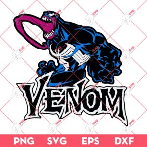 Venom SVG, Symbiote Venom SVG PNG DXF EPS
