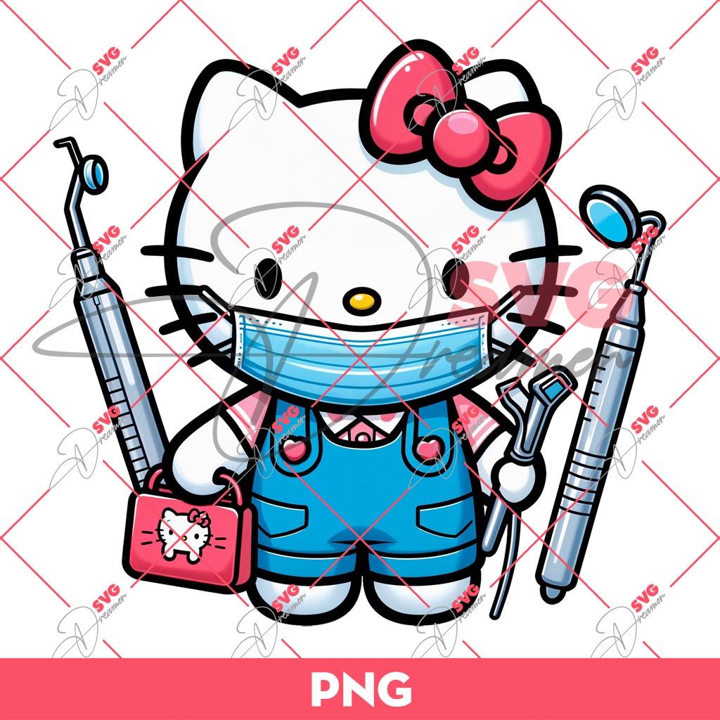 Hello Kitty Dentist PNG, Dental Hello Kitty PNG 7 Hello Kitty Dentist PNG, Dental Hello Kitty PNG