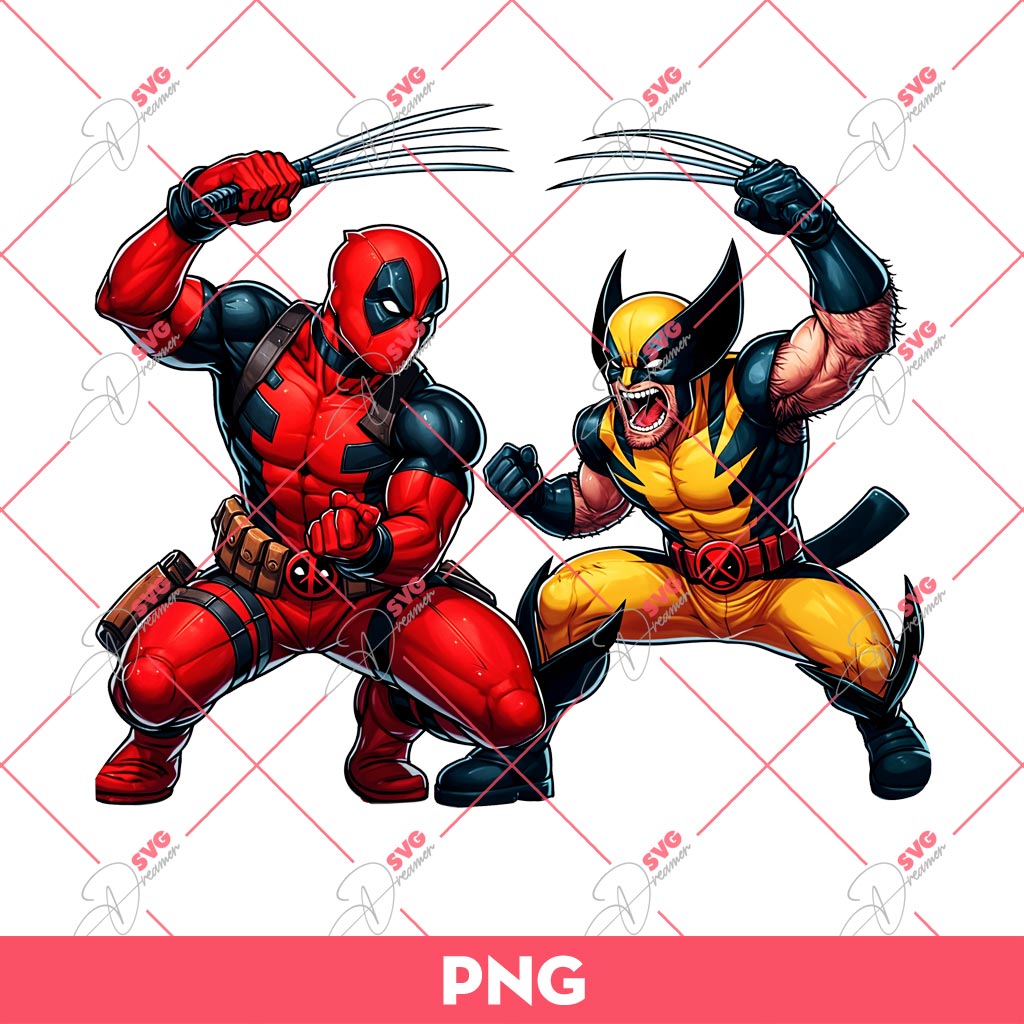 Deadpool And Wolverine Superhero PNG, Avengers PNG, Wolverine Deadpool Movie PNG 3 Deadpool And Wolverine Superhero PNG, Avengers PNG, Wolverine Deadpool Movie PNG