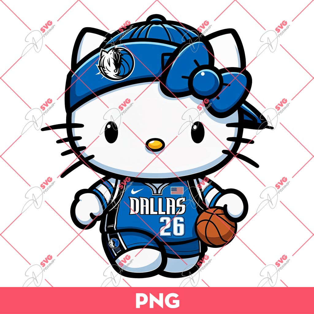 Bundle Hello Kitty Dallas Mavericks PNG, Hello Kitty NBA Basketball PNG Bundle 4 Bundle Hello Kitty Dallas Mavericks PNG, Hello Kitty NBA Basketball PNG Bundle