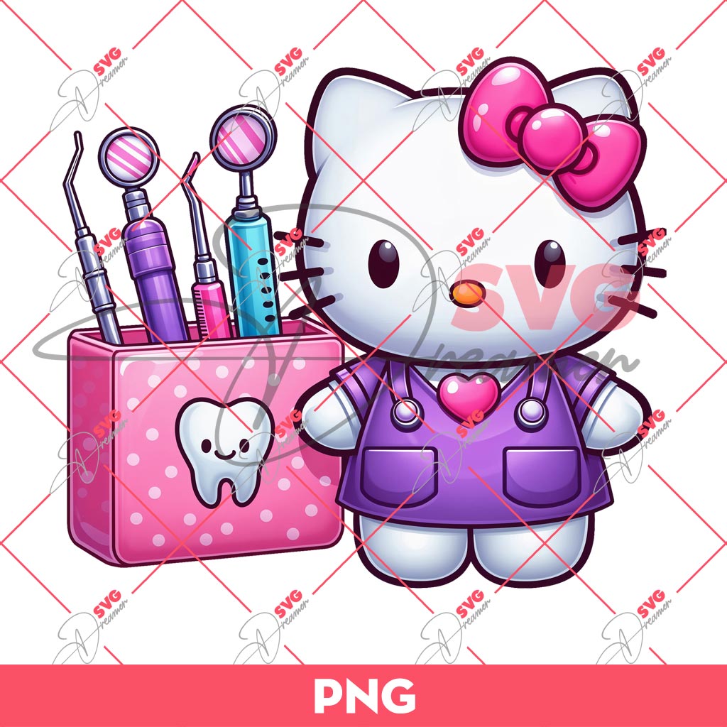Hello Kitty Dentist PNG, Dental Hello Kitty PNG 2 Hello Kitty Dentist PNG, Dental Hello Kitty PNG