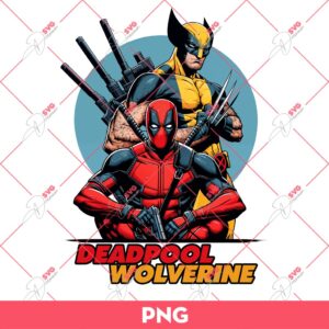 Deadpool And Wolverine Movie PNG, Avengers Superhero PNG, Wolverine And Deadpool PNG