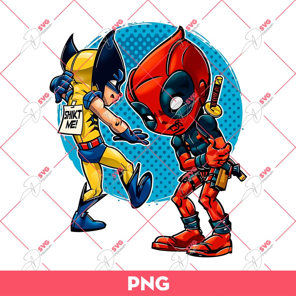Deadpool And Wolverine Sticker PNG, Wolverine Deadpool PNG 1 Deadpool And Wolverine Sticker PNG, Wolverine Deadpool PNG