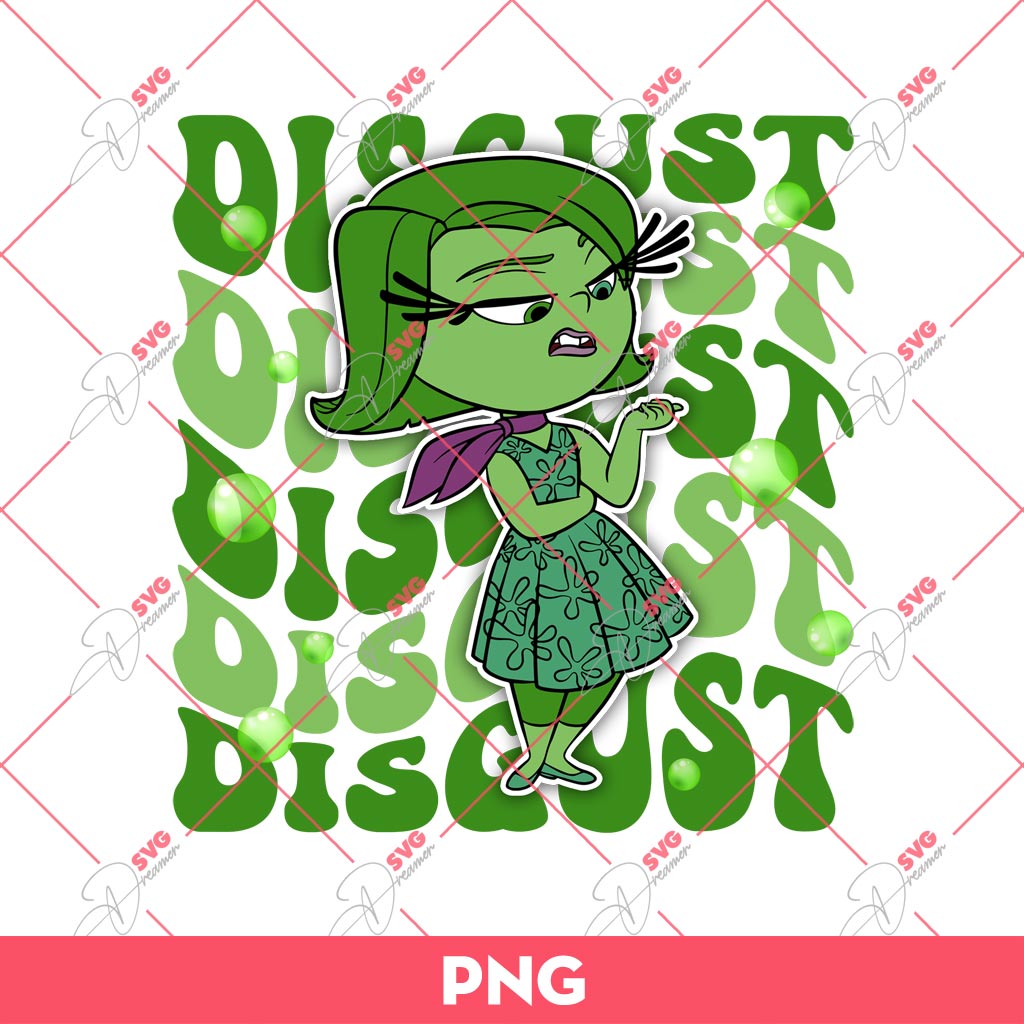Disgust Inside Out 2 PNG, It's Okay To Feel All The Feels PNG 1 Disgust Inside Out 2 PNG, It's Okay To Feel All The Feels PNG