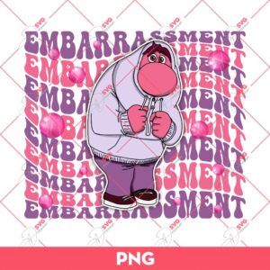Embarrassment Inside Out 2 PNG, It's Okay To Feel All The Feels PNG