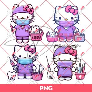 Hello Kitty Dental PNG, Hello Kitty Dentist PNG