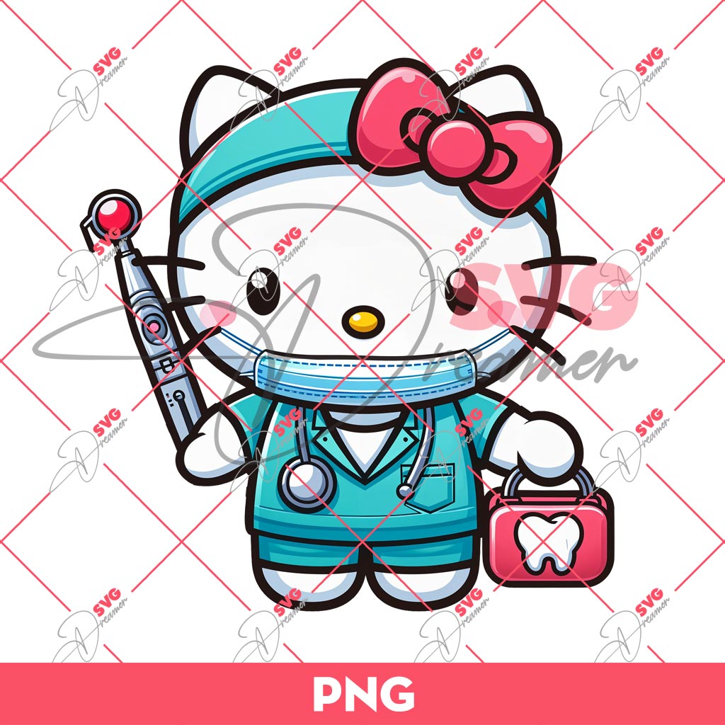 Hello Kitty Dentist PNG, Kitty In Hospital PNG, Hello Kitty Doctor PNG 1 Hello Kitty Dentist PNG, Kitty In Hospital PNG, Hello Kitty Doctor PNG