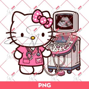 Hello Kitty Nurse PNG, Kitty In Hospital PNG