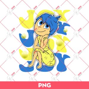 Joy Inside Out 2 PNG, It's Okay To Feel All The Feels PNG