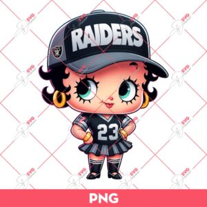 Bundle Cute Betty Boop PNG, Bundle Betty Boop Sport NBA MLB NFL (Over 50 Designs) 72 Las Vegas Raiders Betty Boop PNG, Cute Betty Boop NFL Football PNG