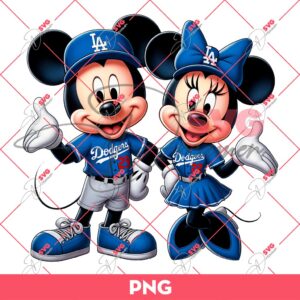 Bundle Mickey Mouse LA Dodgers PNG, Los Angeles Dodgers Disney Friends PNG Bundle, Mickey Baseball PNG 75 Mickey And Minnie Dodgers Baseball PNG, Disney Mouse MLB Los Angeles Dodgers PNG