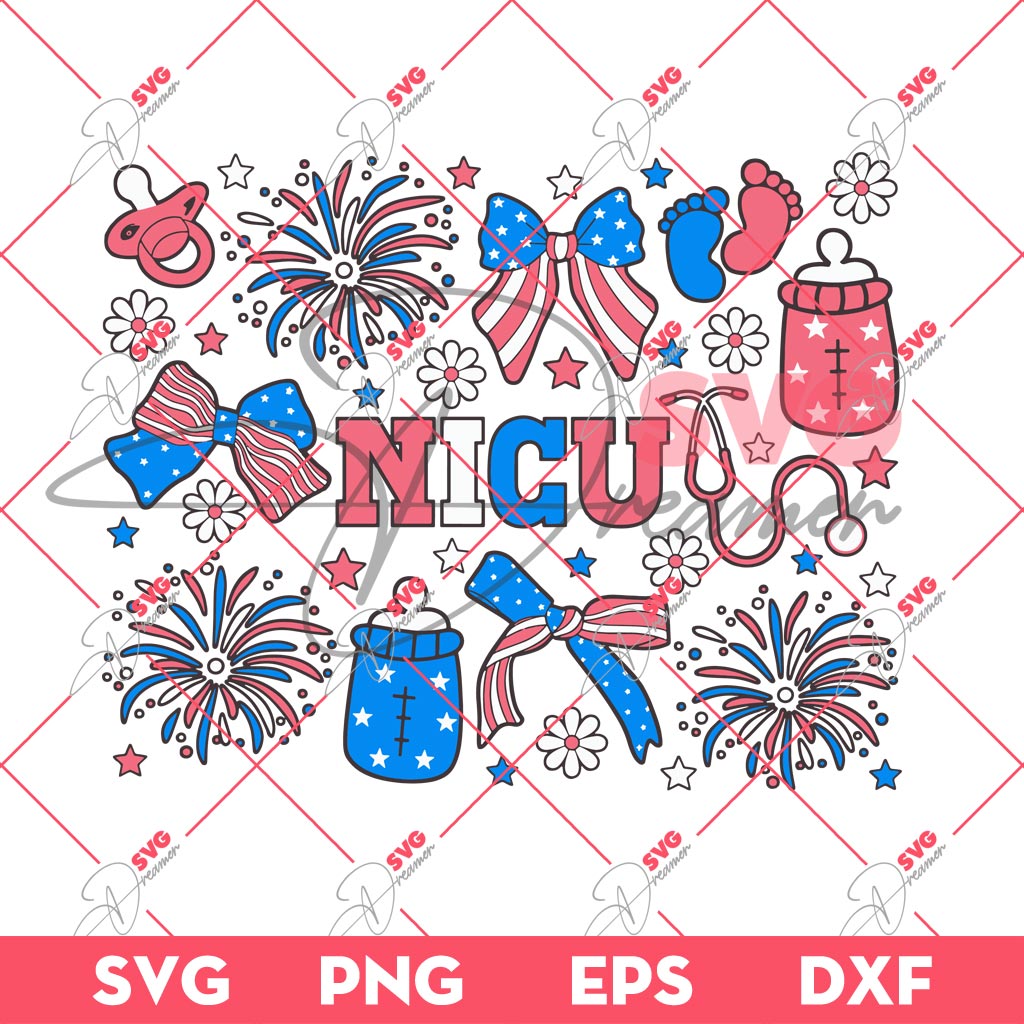 NICU Nurse Doodles 04th Of July PNG SVG, Independence Day SVG PNG 1 NICU Nurse Doodles 04th Of July PNG SVG, Independence Day SVG PNG