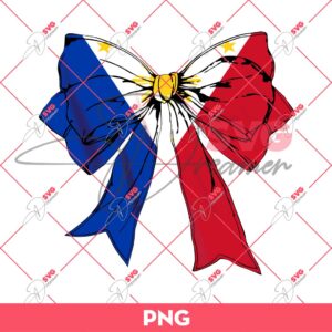 Philippines Flag Bow PNG