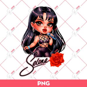 Selena Chicana Girl PNG