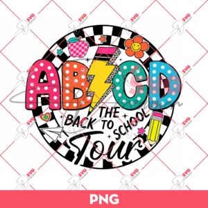 The Back to School Tour PNG, Bruh We Back PNG, Back To School PNG