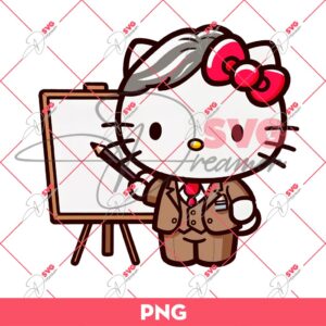 Hello Kitty Teacher PNG, Hello Kitty Back To School PNG 4 Hello Kitty Teacher PNG, Hello Kitty Back To School PNG