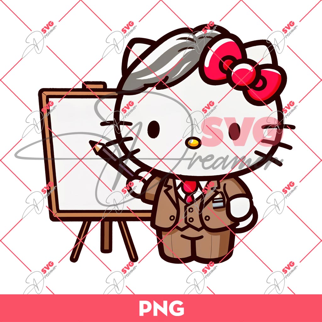 Hello Kitty Teacher PNG, Hello Kitty Back To School PNG 2 Hello Kitty Teacher PNG, Hello Kitty Back To School PNG