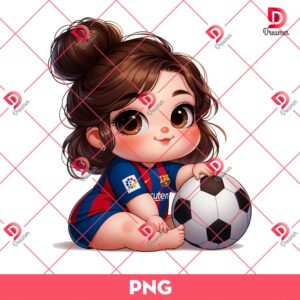 Bundle Cartoon Girl Houston Astros Texans PNG, Cute Chicana Girl Sport PNG 48 Bundle Cartoon Girl Barcelona Soccer PNG, Cute Girl Barcelona FC PNG Bundle