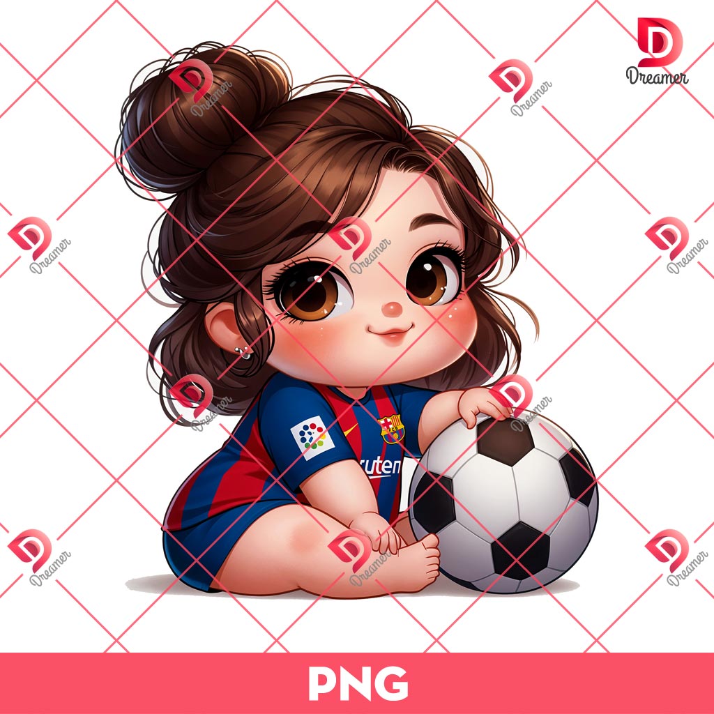 Bundle Cartoon Girl Houston Astros Texans PNG, Cute Chicana Girl Sport PNG 23 Bundle Cartoon Girl Barcelona Soccer PNG, Cute Girl Barcelona FC PNG Bundle