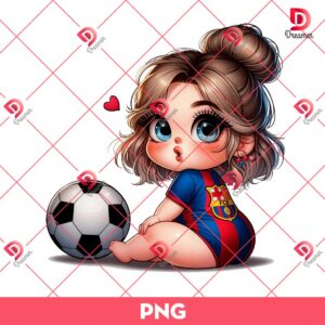 Bundle Cartoon Girl Houston Astros Texans PNG, Cute Chicana Girl Sport PNG 47 Bundle Cartoon Girl Barcelona Soccer PNG, Cute Girl Barcelona FC PNG Bundle