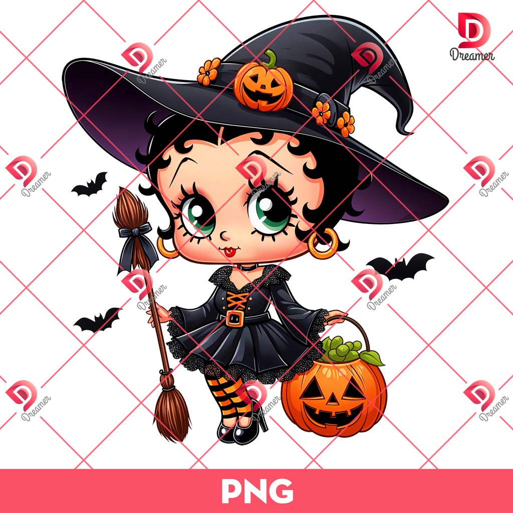 Betty Boop Witches Halloween PNG, Cute Betty Boop Spooky Halloween PNG 1 Betty Boop Witches Halloween PNG, Cute Betty Boop Spooky Halloween PNG