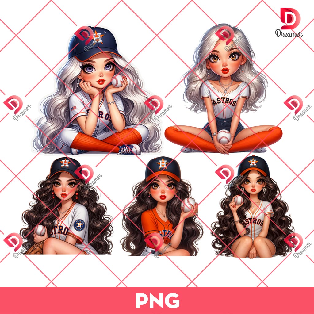 Bundle Cute Cartoon Girl MLB Astros PNG, Houston Astros Baseball Girl PNG Bundle 1 Bundle Cute Cartoon Girl MLB Astros PNG, Houston Astros Baseball Girl PNG Bundle