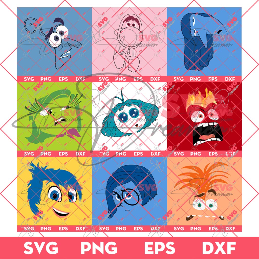 Bundle Inside Out 2 Characters Face SVG PNG, Inside Out 2 SVG PNG Bundle 1 Bundle Inside Out 2 Characters Face SVG PNG, Inside Out 2 SVG PNG Bundle