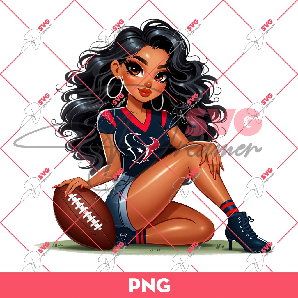 Chicana Girl Houston Texans PNG, Cute Girl Texans NFL Football PNG 1 Chicana Girl Houston Texans PNG, Cute Girl Texans NFL Football PNG