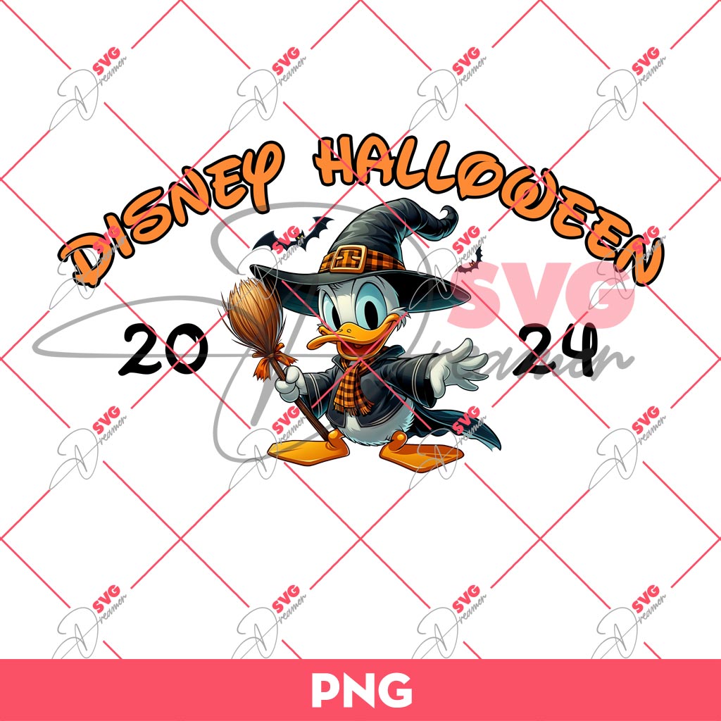 Donald Duck Witch Halloween PNG, Disney Halloween 2024 PNG 1 Donald Duck Witch Halloween PNG, Disney Halloween 2024 PNG