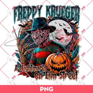 Freddy Krueger Halloween PNG, Horror Characters PNG