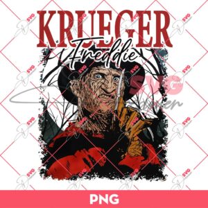 Freddy Krueger Halloween PNG, Horror Movie Characters PNG